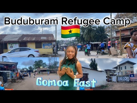 Liberia Refugee Camp in Ghana Buduburam Camp my Tour of the Camp