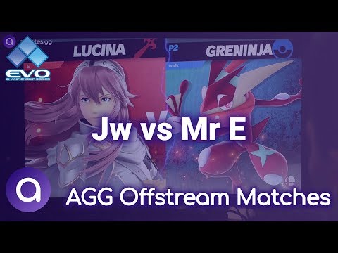 EVO 2019 SSBU - NCG SC | Jw (Greninja) vs. Demise | Mr E (Lucina) - Round 3