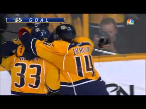 Pete Weber Call of Mike Fisher's 3OT Goal vs Sharks