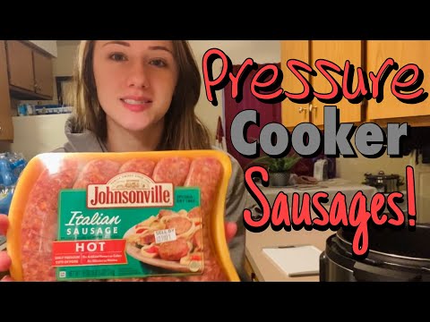 Italian Sausage Sandwiches In A Pressure Cooker! With...
