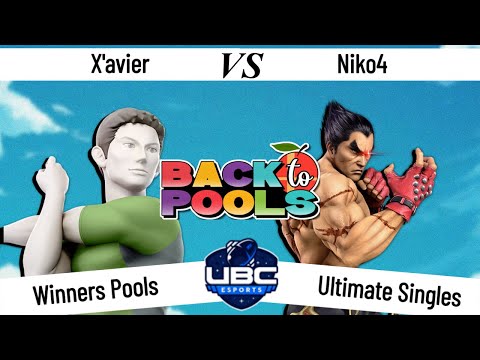 Back To Pools - Winners Pools - X'avier (Wii Fit Trainer) Vs. Niko4 (Kazuya) - SSBU