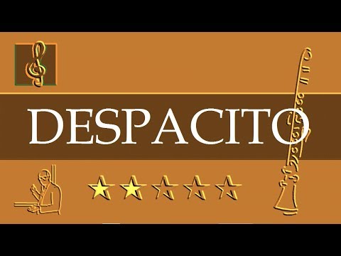 Clarinet Notes Tutorial - Despacito - Luis Fonsi ft. Daddy Yankee (Sheet Music)