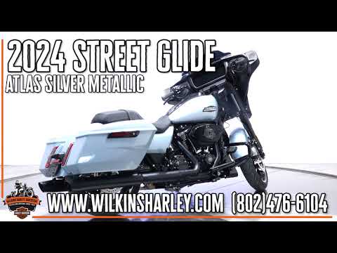 2024 Harley-Davidson FLHX Street Glide in Atlas Silver Metallic