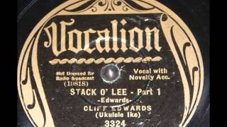 Stack O' Lee Blues - Cliff Edwards (Ukulele Ike)