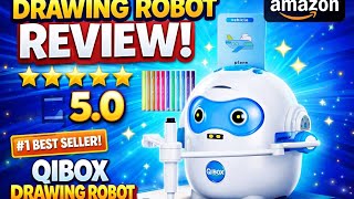 GET the AMAZING DRAWING ROBOT FROM QIBOX | FUN LEARNING & CREATIVE COLORING | PAINTING ROBOT..