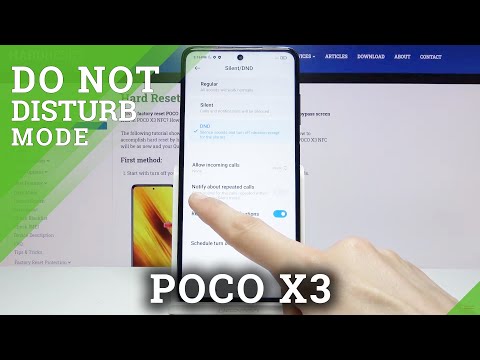 How to Activate DND Mode in POCO X3 – Do Not Disturb Mode