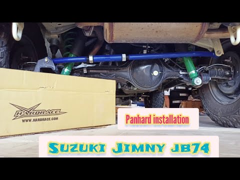 ZUSUKI JIMNY JB74 INSTALL FRONT AND REAR PANHARD