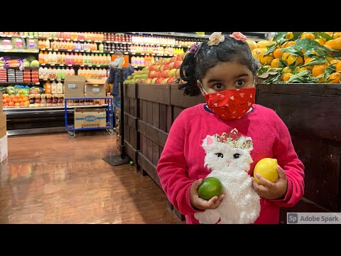 Omaira Teaches The Names of Fruits and Vegetable | Kids Vocabulary Fruits and Vegetables