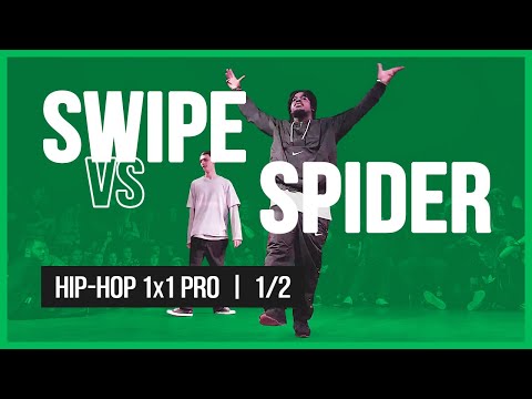 SWIPE VS SPIDER / 1x1 PRO SEMIFINAL / HIP-HOP VIBE BATTLE / 2019