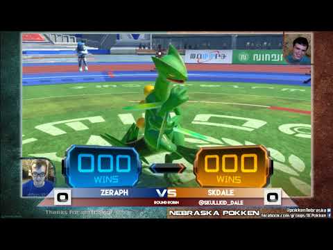 Zeraph (Sceptile) vs SKDale (Garchomp) - Pokken at Underground 8/15/17