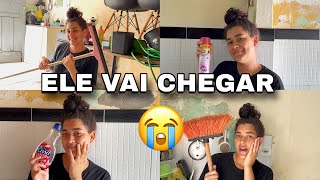 FAXINA PESADA | NOSSOS MÓVEIS NOVOS ESTÃO PARA CHEGAR 😭