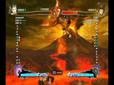 pompom9 (Sakura) vs Elr82 (Juri)