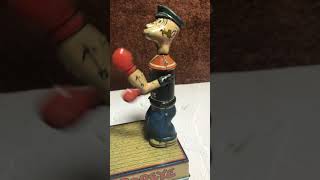 Download lagu Popeye Funny Boxing Vintage Tin Toy mp3