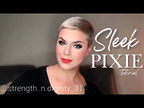 Sleek Pixie Hair Tutorial