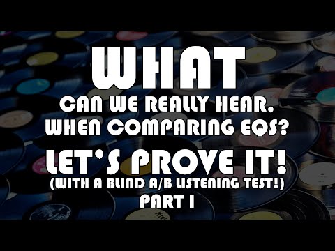 Making Records with Eric Valentine - What Can We Really Hear, When Comparing EQs PART 1?