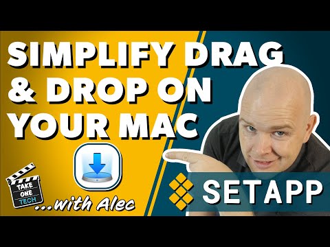 Simplify drag and drop file management on your mac with the Yoink app!