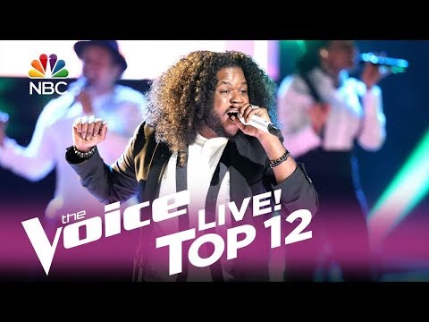 The Voice 2017 Davon Fleming - Top 12: "Love on Top"