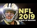 "NFL 2019" — A Bad Lip Reading of The NFL "NFL 2019" — A Bad Lip Reading of The NFL