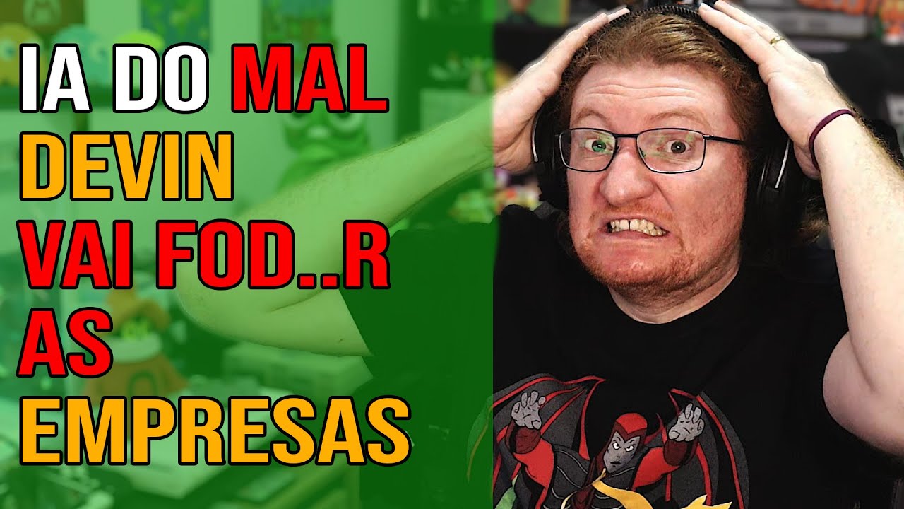 A IA DEVIN VEIO PARA ROUBAR O SEU EMPREGO JA ERA PROGRAMADOR