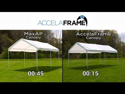 AccelaFrame™ Canopy Assembly Comparison
