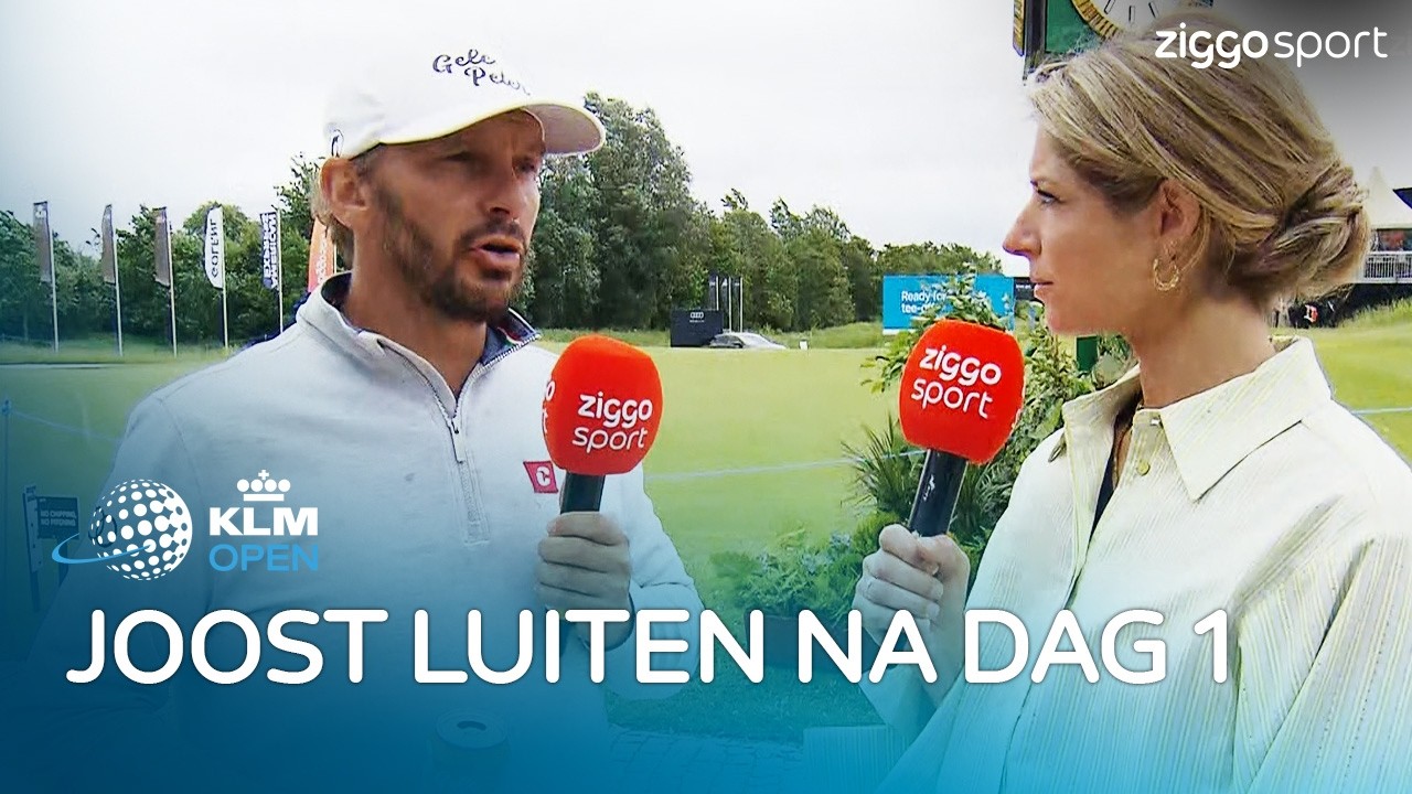 Joost Luiten: "Met deze weersomstandigheden moet ik tevreden zijn met -2!" | KLM Open