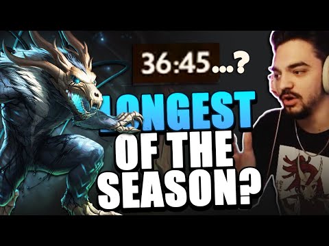 MY LONGEST (AND MOST TRYHARD) GAME OF THE SEASON? - Grandmasters Ranked Joust - Smite