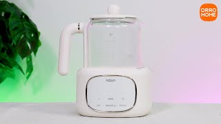 Quên Bình Thủy Đi, Đây Mới Là Trợ Thủ Pha Sữa Đỉnh Nhất - Máy Đun Nước Pha Sữa Aqua AQS-MH121T