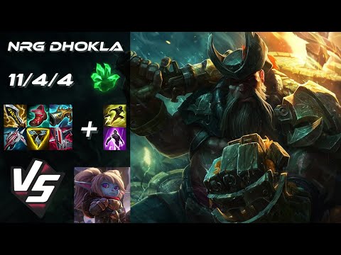 NRG Dhokla TOP Gangplank vs Poppy - NA Challenger Patch 25.S1.2