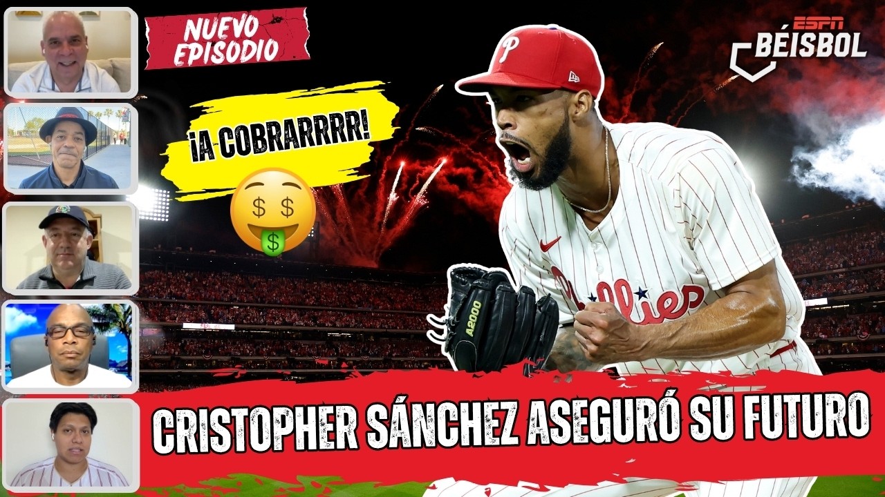 CRISTOPHER SÁNCHEZ entra en el SUELDO de LANZADORES ÉLITES tras renovar con PHILLIES | ESPN Beisbol