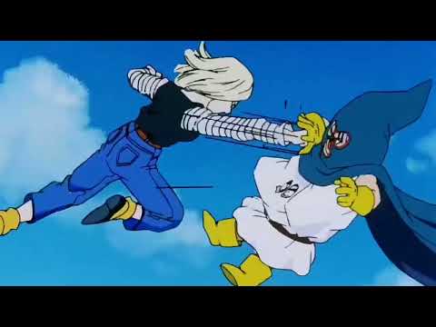 Número 18 vs trunks y goten