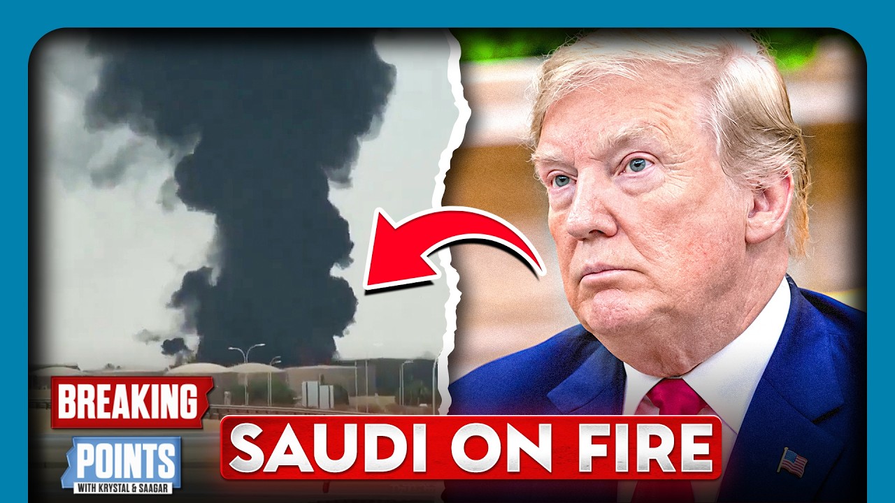 Breaking Points hosts discuss reported Houthi strikes on Saudi airport amid Yemen conflict