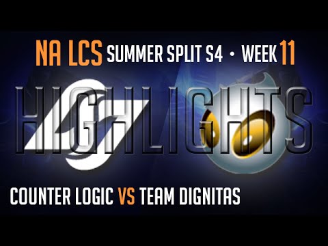 LCS Highlights CLG vs Dignitas Week 11 Day 1 NA Summer 2014 Counter Logic Gaming vs DIG S4 W11D1G5 S