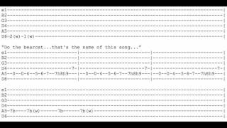 Do the Bearcat Guitar Tab lesson (David Wilcox) With Free PDF Tab! With Guitar Solo!
