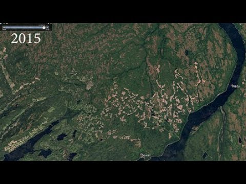 Collison Point, Haida Gwaii Timelapse 1985 - 2016
