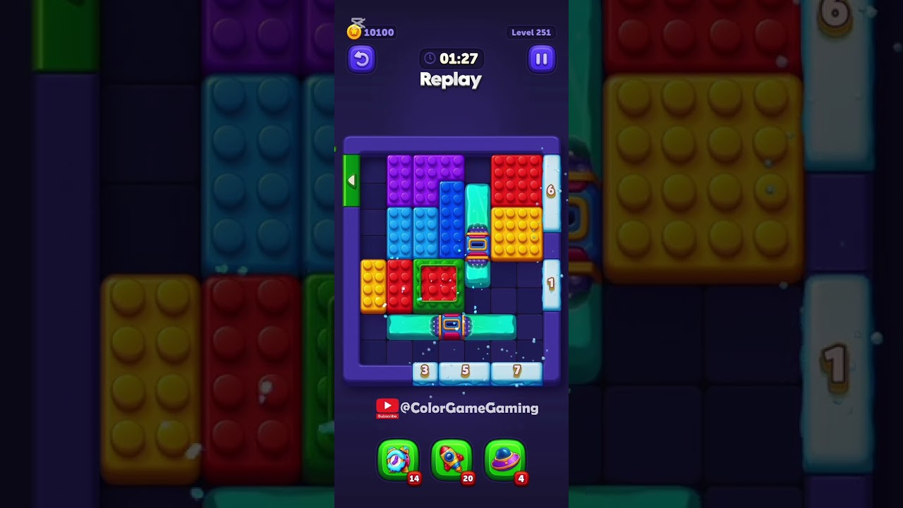 Block Out レベル 251 のサムネイル