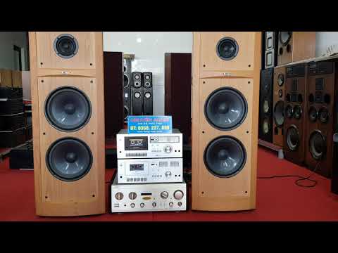 siêu phẩm loa infiniti Kapa 90 ghép amly DENON 890DG bass đánh như bom.LH Nguyên AUDIO 0358237899