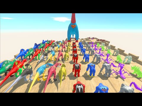 COLOR STRONGEST ANIMALS CHAMPIONSHP WAR - Animal Revolt Battle Simulator