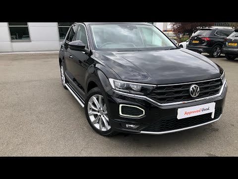Approved Used Volkswagen T-Roc SEL 1.5TSI in Deep Black - DE18TXJ