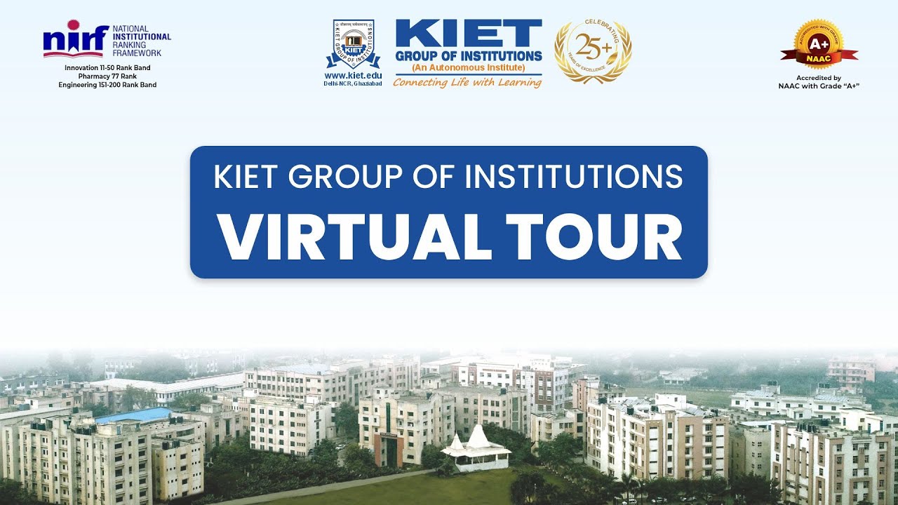 KIET Deemed to be University Ghaziabad Campus Tour 2026 – KIET Admission, B.Tech Fees, Cutoff & Placement | NAAC A+ UGC Deemed University