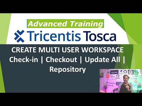 TRICENTIS Tosca 16.0 - Lesson 40 | Create Multi-user Workspace| Check-in | Checkout | Update All |