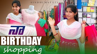 My Birthday shopping 😍 🛍️// sindhu mateti// 5star venky// shopping videos// birthday videos