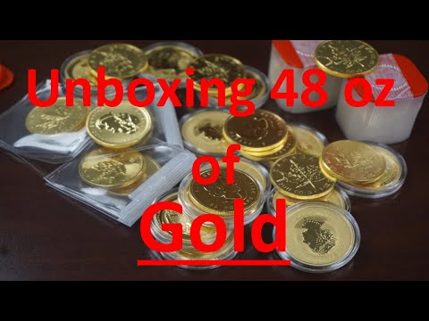 District Bullion | Unboxing 48 1oz gold coins