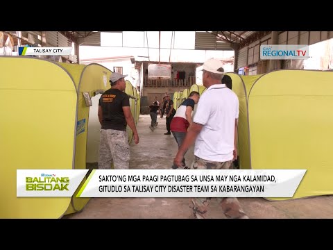 Balitang Bisdak: Pagpangandam sa katalagman, gitudlo sa 5 ka barangay sa Talisay City