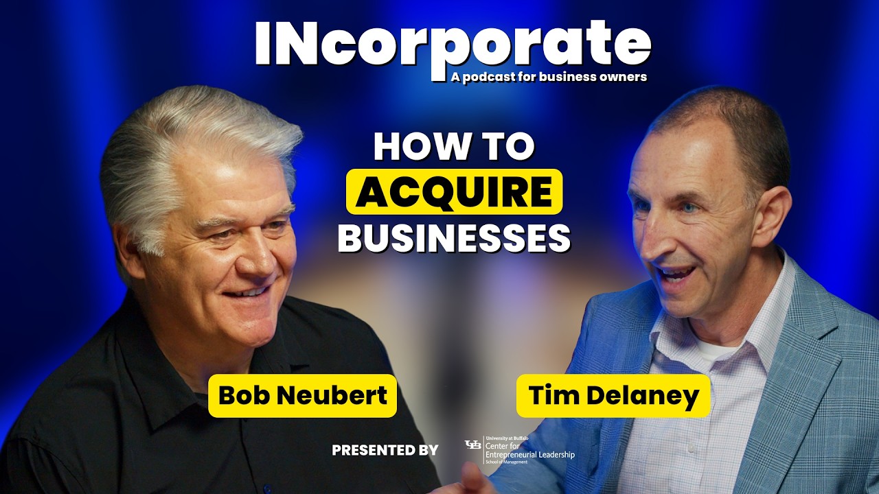 INcorporate: A podcast for business owners - Episode 8: Acquisition Entrepreneurship: Buying a Business as a Path to Ownership and Growth