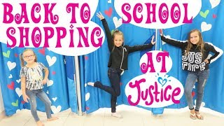 Back to School Shopping at Justice! | Crazy8Family