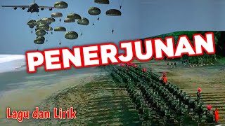 Download lagu Lirik Lagu Penerjunan || TNI Tentara Nasional Indonesi mp3