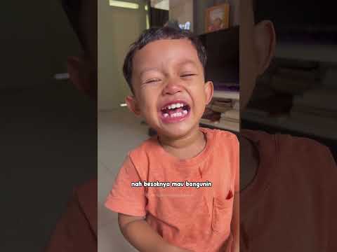 BAYI NANGIS HISTERIS GAK DIBANGUNIN SAHUR