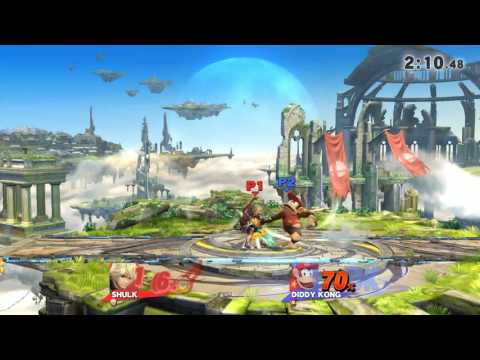 Shulk Vs. Diddy Kong! Round 1