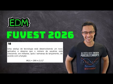 FUVEST 2026 - MATHEMATICAL SOLUTION (question 18 - version 1)