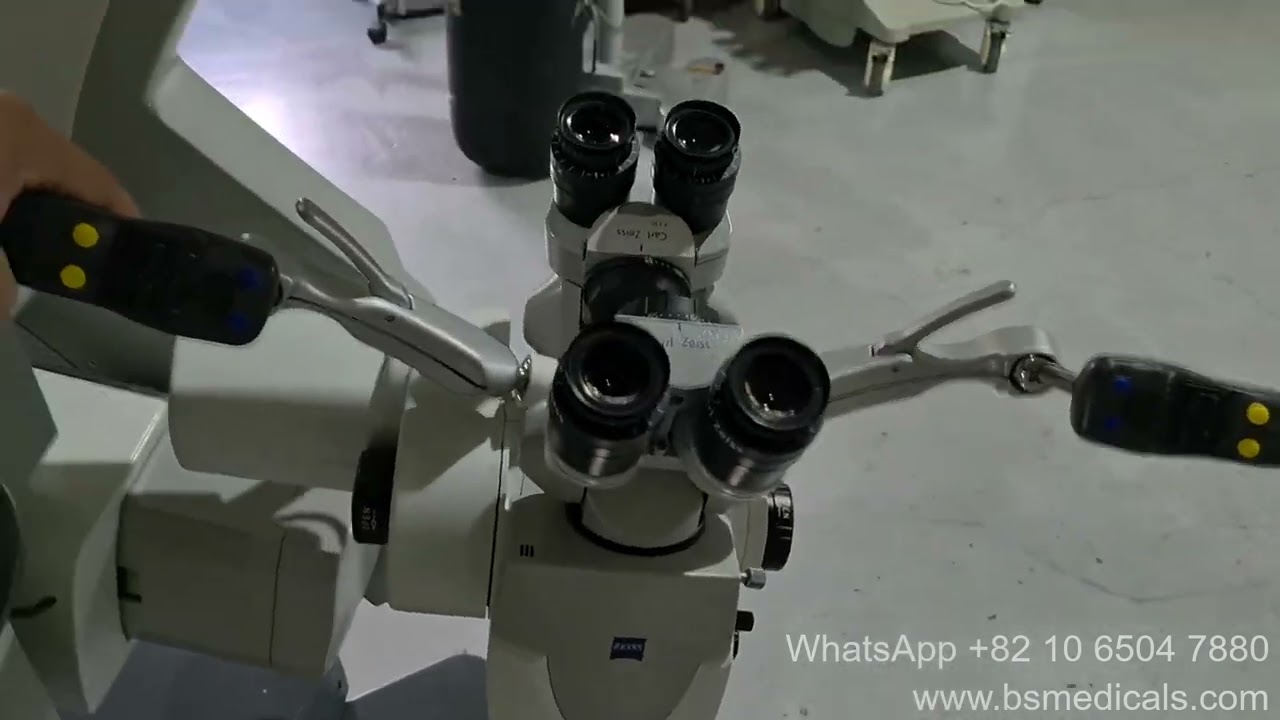Used Zeiss OPMI Pentero Microscope Test Video